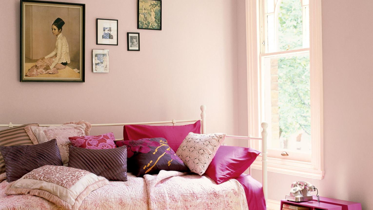 Warna pink untuk perasaan tenang | Cat Warna Interior dan Eksterior