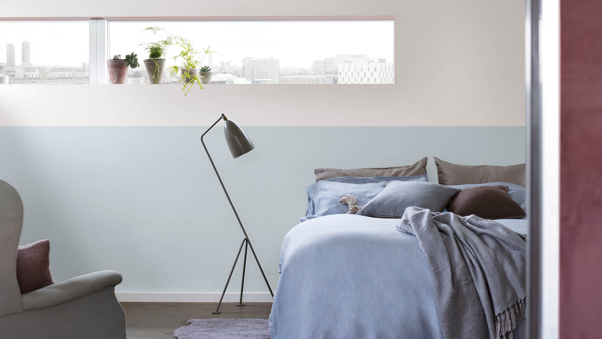 Efek pembagian di kamar tidur Efek pembagian di kamar tidur