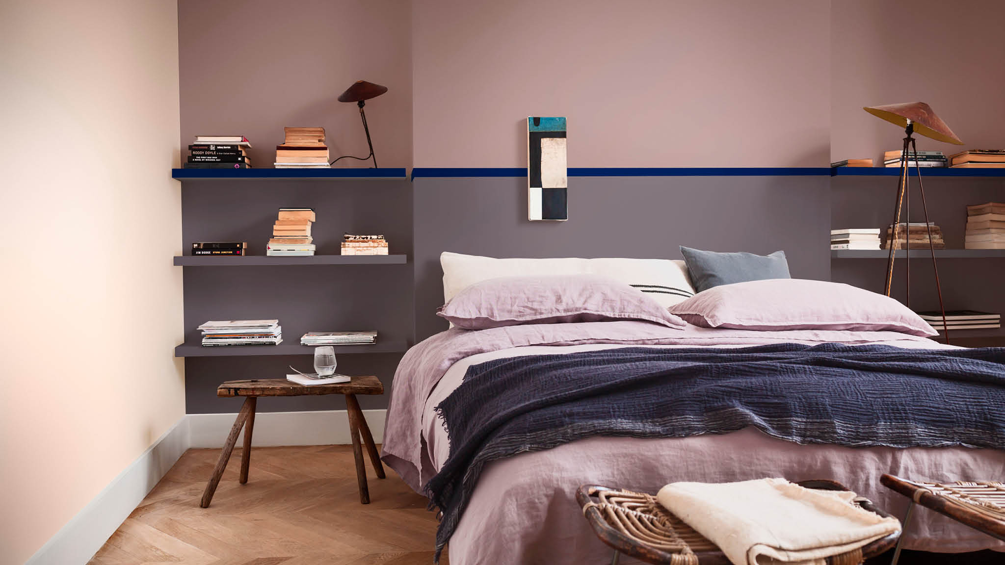 Memperkaya warna di kamar tidur Memperkaya warna di kamar tidur